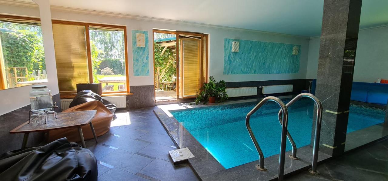 Spacious House With Indoor Pool & Sauna. Ādaži Eksteriør billede