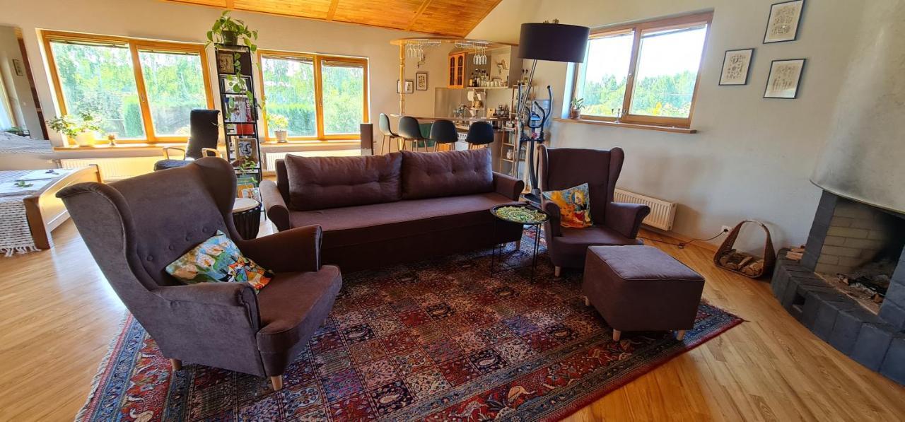 Spacious House With Indoor Pool & Sauna. Ādaži Eksteriør billede